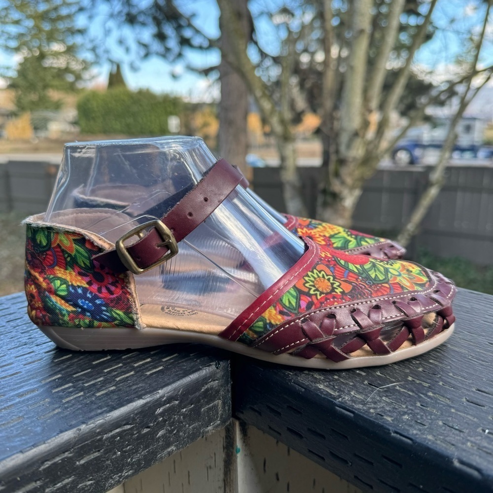 Sandy Exclusivas Women’s Mexican Boho Huaraches‎ Sandals Size 6